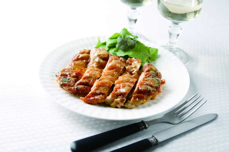 マイユレシピ ハニーマスタードのチキンソテー