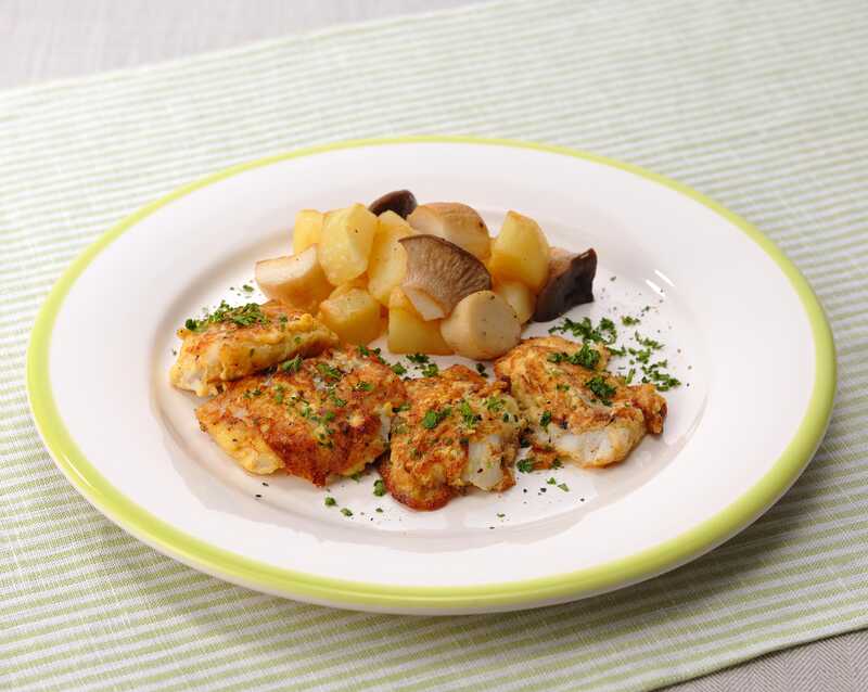 マイユレシピ 白身魚のマスタードピカタ